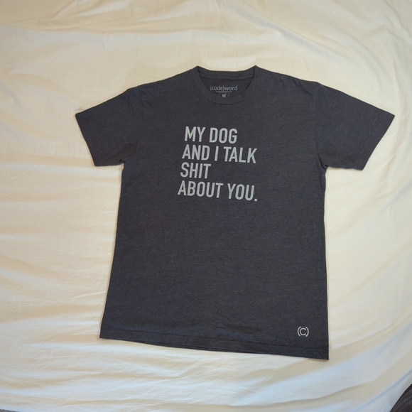 (code)word - Humor Shirt Unisex T-shirt Medium - Picture 1 of 5